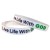 Color: Live Life With God- White band - Black/Green color fill